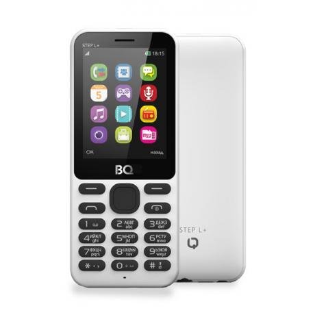 Мобильный телефон BQ BQM-2431 Step L+ White - фото 1