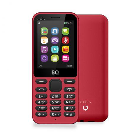 Мобильный телефон BQ BQM-2431 Step L+ Red - фото 1
