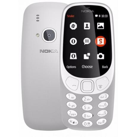 Мобильный телефон Nokia 3310 DS TA-1030 Grey - фото 1
