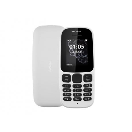 Мобильный телефон Nokia 105SS (TA-1010) 2017 White - фото 1
