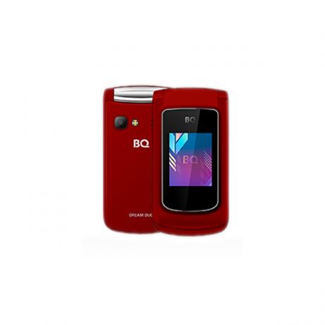 Мобильный телефон BQ Mobile 2433 Dream Duo Red - фото 1