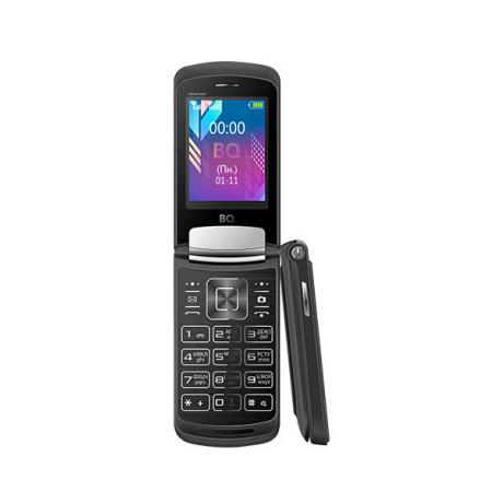 Мобильный телефон BQ Mobile 2433 Dream Duo Datk Gray - фото 2