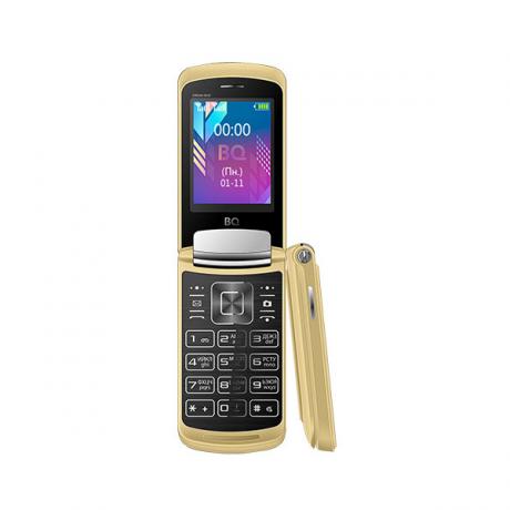 Мобильный телефон BQ Mobile 2433 Dream Duo Gold - фото 2