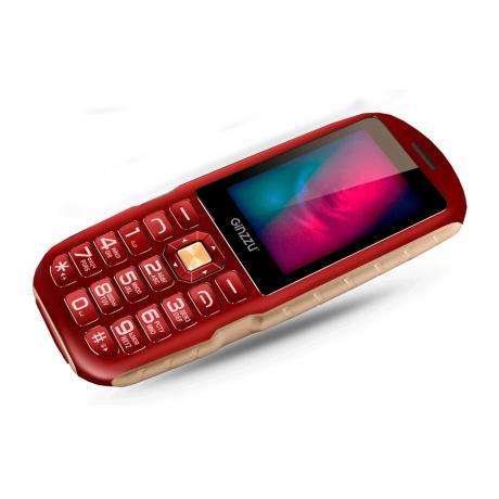 Мобильный телефон Ginzzu R1D Red - фото 5