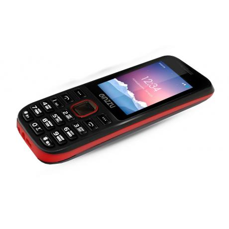 Мобильный телефон Ginzzu M201 black/red - фото 8