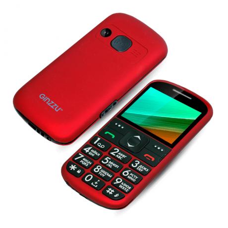 Мобильный телефон Ginzzu R12D red - фото 4