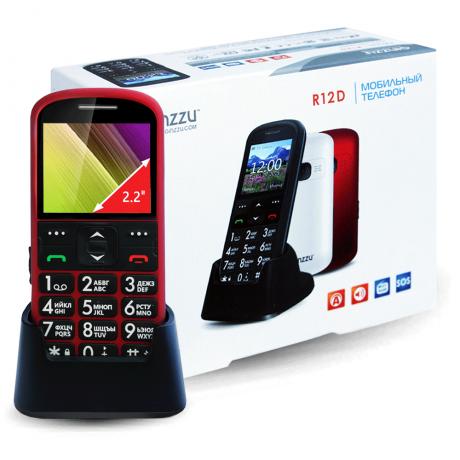 Мобильный телефон Ginzzu R12D red - фото 10