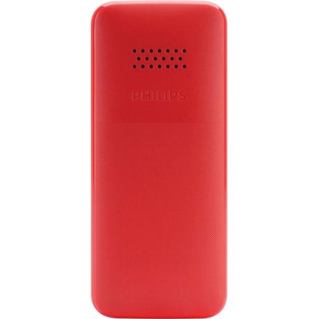 Мобильный телефон Philips E106 Red - фото 3
