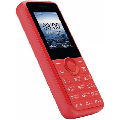 Мобильный телефон Philips E106 Red - фото 5
