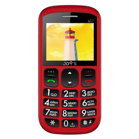 Мобильный телефон Joys S12 Vine Red - фото 1
