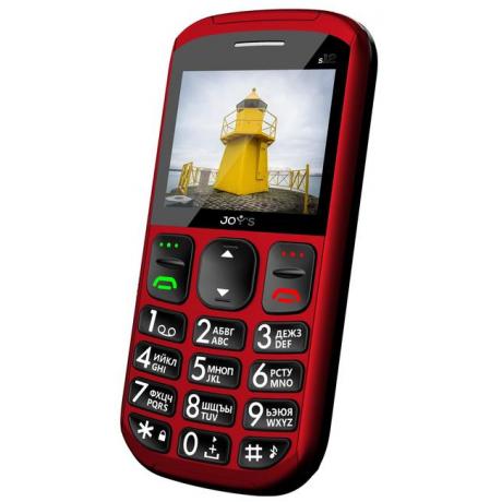 Мобильный телефон Joys S12 Vine Red - фото 2