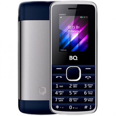 Мобильный телефон  BQ 1840 Energy Dark Blue - фото 1