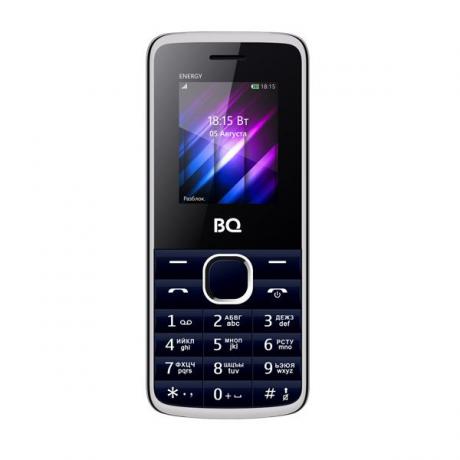Мобильный телефон  BQ 1840 Energy Dark Blue - фото 5