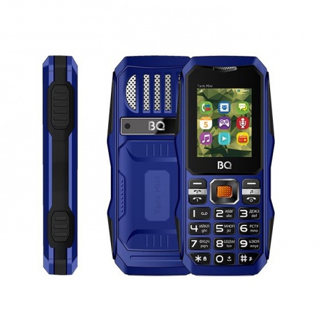 Мобильный телефон BQ 1842 Tank Mini Dark Blue - фото 2