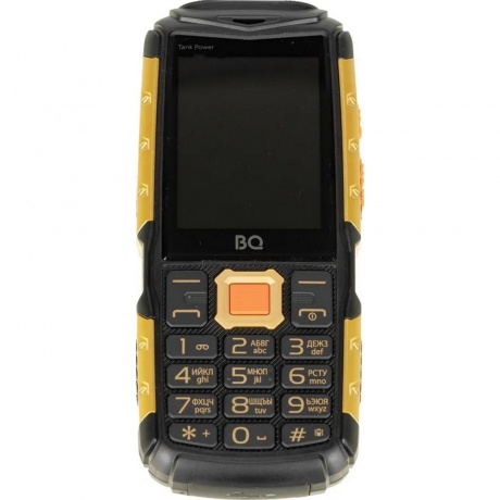 Мобильный телефон BQ 2430 Tank Power Black Gold - фото 4
