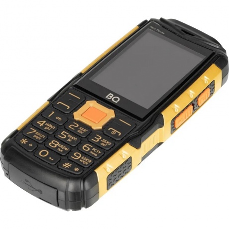 Мобильный телефон BQ 2430 Tank Power Black Gold - фото 7
