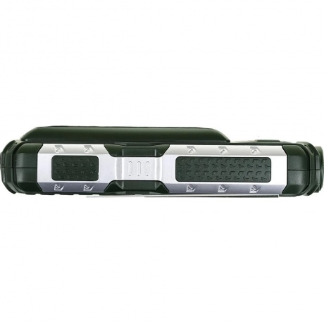 Мобильный телефон BQ 2430 Tank Power Green Silver - фото 6