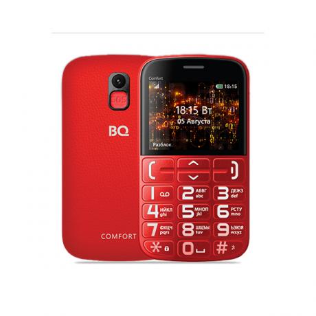 Мобильный телефон BQ Mobile 2441 Comfort Red+Black - фото 1
