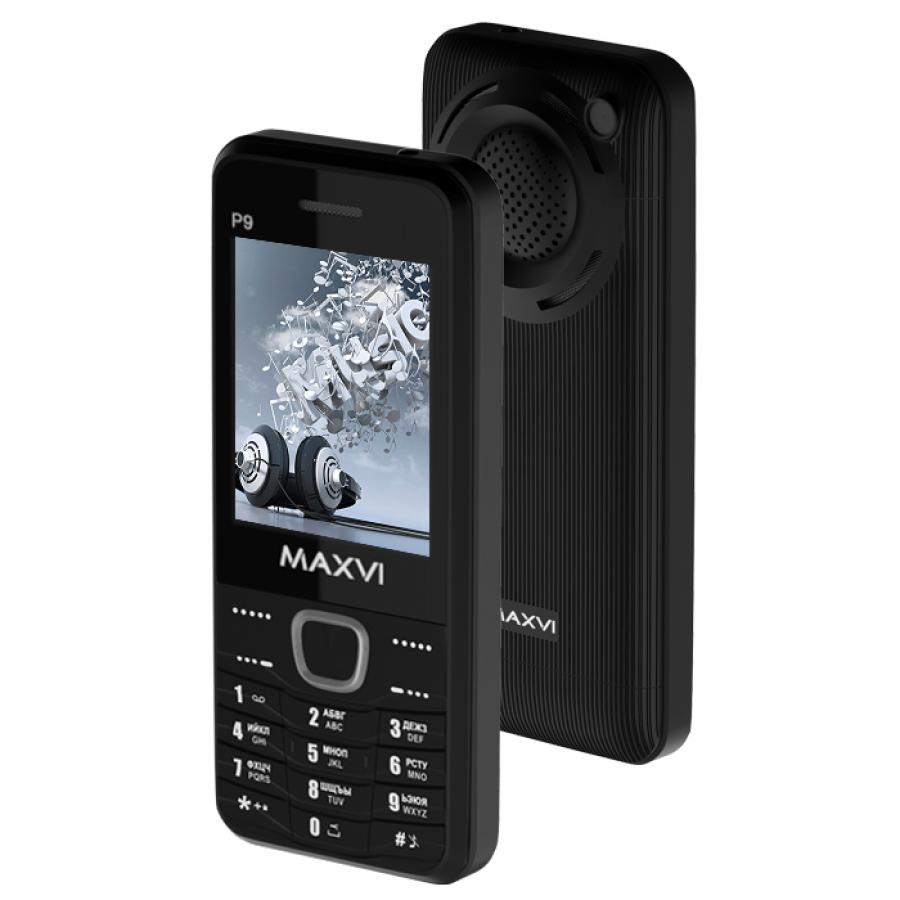 

Мобильный телефон Maxvi P9 Black