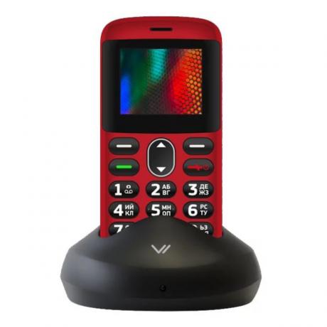 Мобильный телефон Vertex C311 Red - фото 6