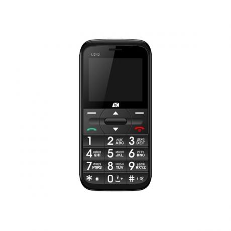 Мобильный телефон ARK U242 Black - фото 1