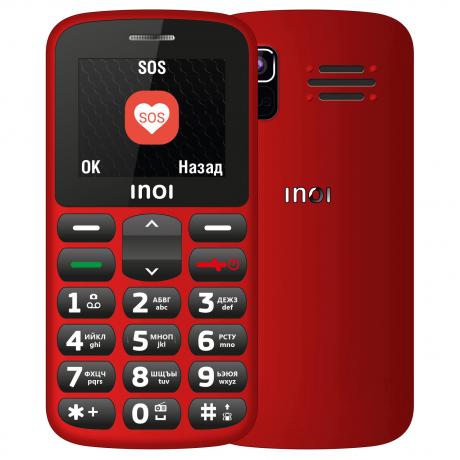 Мобильный телефон INOI 107B Red - фото 1