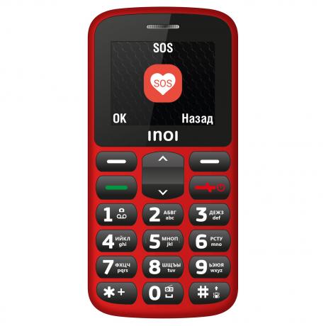 Мобильный телефон INOI 107B Red - фото 6