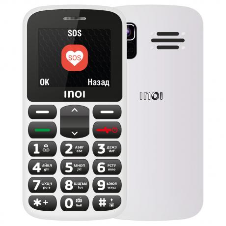 Мобильный телефон INOI 107B White - фото 1