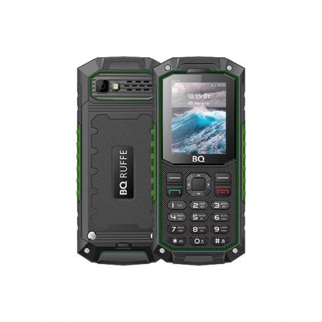Мобильный телефон BQ Mobile BQ 2205 Ruffe Black Green - фото 1