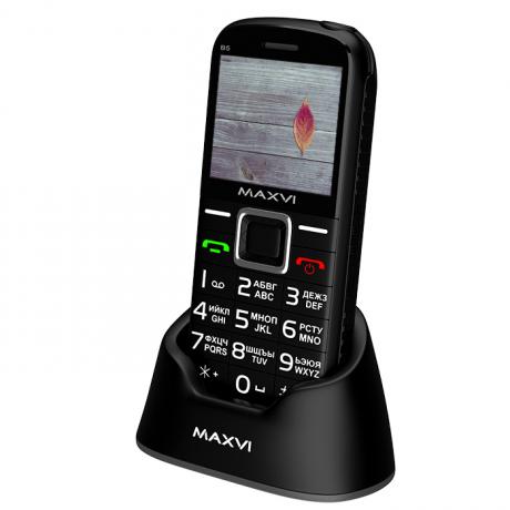 Мобильный телефон Maxvi B5 Black - фото 1