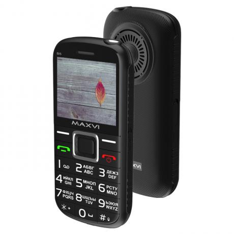 Мобильный телефон Maxvi B5 Black - фото 2