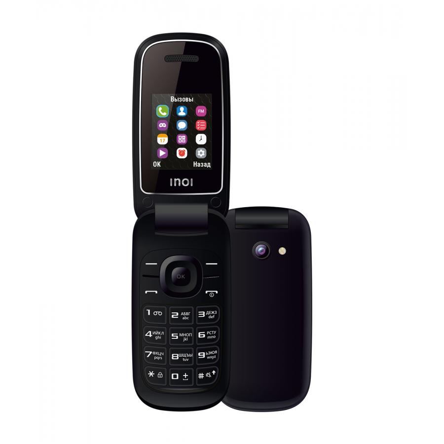 Мобильный телефон INOI 108R Black сотовый телефон inoi 108r red
