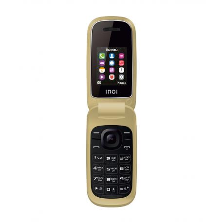Мобильный телефон INOI 108R Gold - фото 3