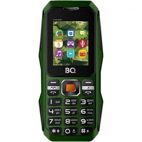 Мобильный телефон BQ 1842 Tank Mini Green - фото 3