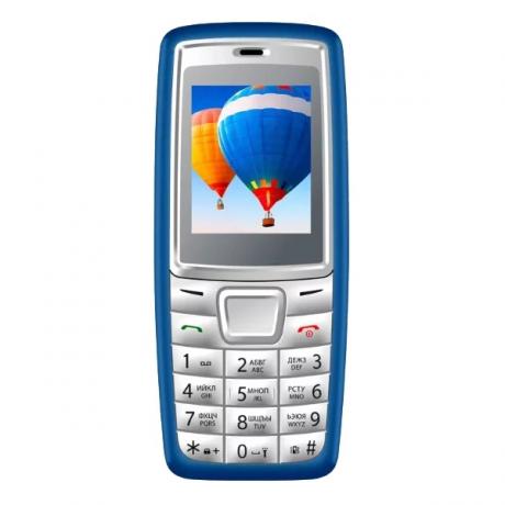 Мобильный телефон Vertex M111 Blue Grey - фото 2