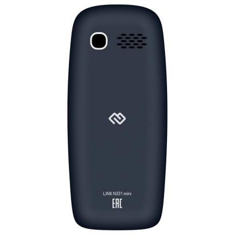 Мобильный телефон Digma Linx N331 mini 2G Dark Blue - фото 3