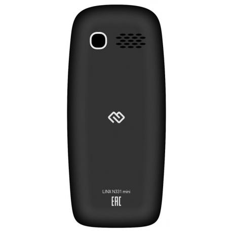Мобильный телефон Digma Linx N331 mini 2G Black - фото 3