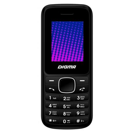 Мобильный телефон Digma Linx A170 2G Black/Blue - фото 2