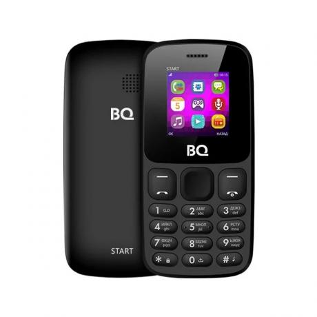 Мобильный телефон BQ Mobile 1413 Start Black - фото 1