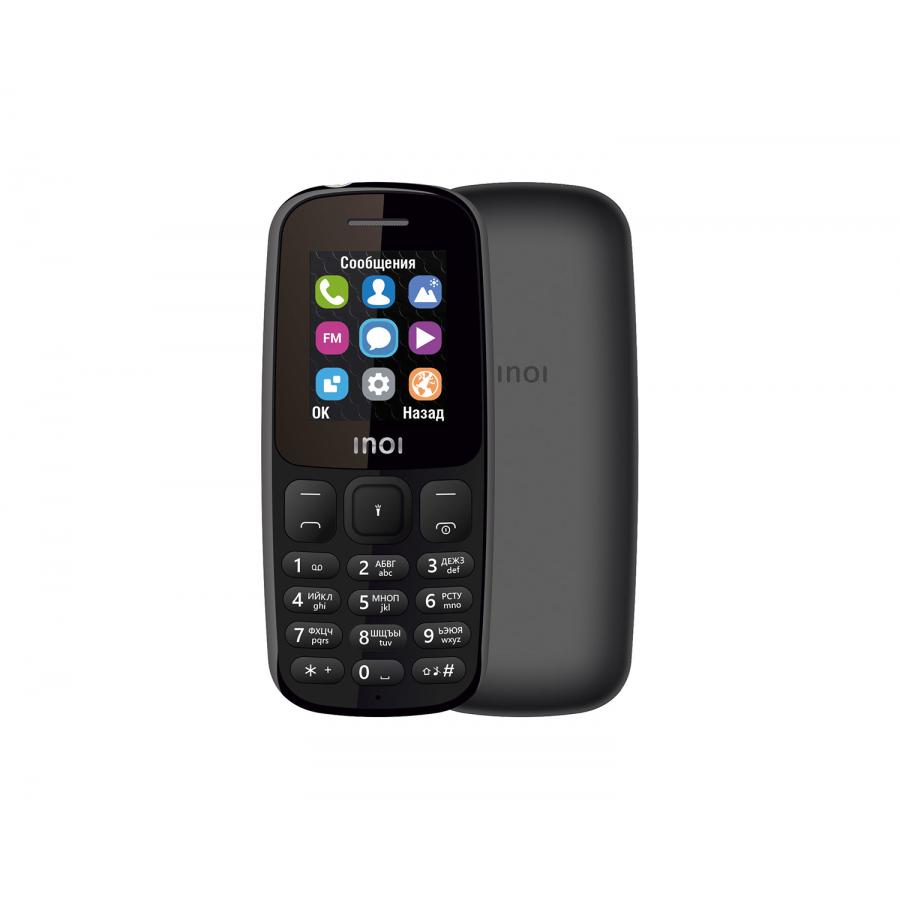 Мобильный телефон INOI 101 Black мобильный телефон inoi 101 dual sim черный