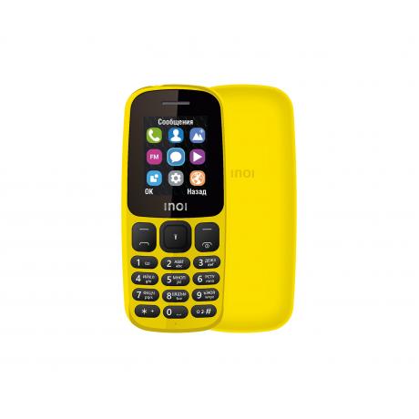 Мобильный телефон INOI 101 Yellow - фото 1