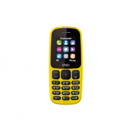 Мобильный телефон INOI 101 Yellow - фото 7