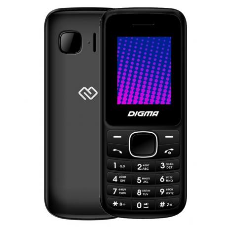 Мобильный телефон Digma Linx A170 Black - фото 1