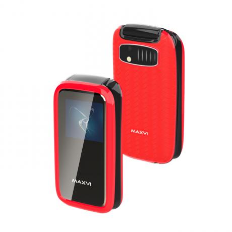 Мобильный телефон Maxvi E2 Red - фото 2