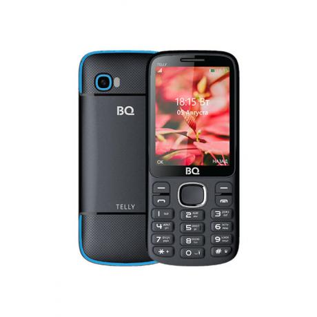 Мобильный телефон BQ BQ-2808 TELLY Black/Blue - фото 1