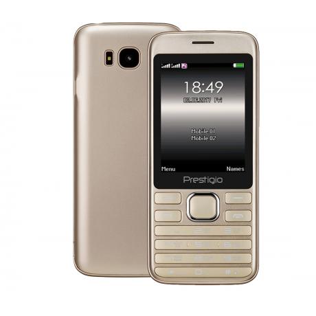 Мобильный телефон Prestigio PFP1281 Grace A1 IP68 Gold - фото 1