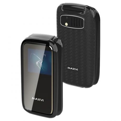 Мобильный телефон Maxvi E2 Black - фото 1