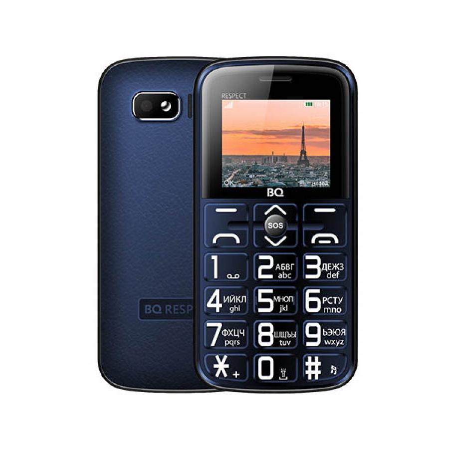 Мобильный телефон BQ 1851 Respect Blue телефон bq 6061l slim ocean blue
