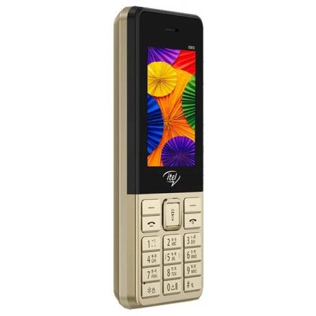 Мобильный телефон Itel IT5613 DS Champagne Gold - фото 2