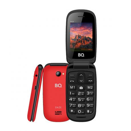 Мобильный телефон BQ-2437 Daze 2437 Daze Flip Red - фото 1